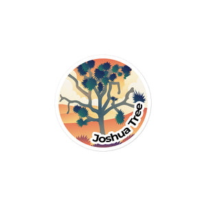 Joshua Tree National Park Sticker | Joshua Tree Round Sticker