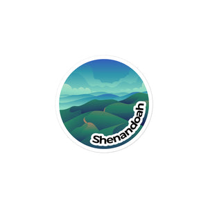 Shenandoah National Park Sticker | Shenandoah Round Sticker
