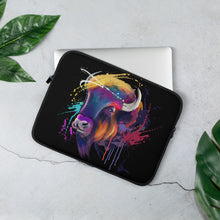 Load image into Gallery viewer, Bison Head Laptop Sleeve