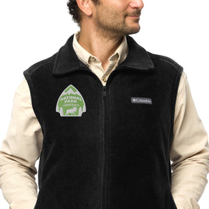 Men’s Columbia Fleece Vest - National Park Obsessed