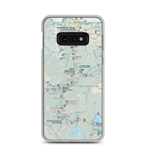 Yellowstone Map Samsung Case