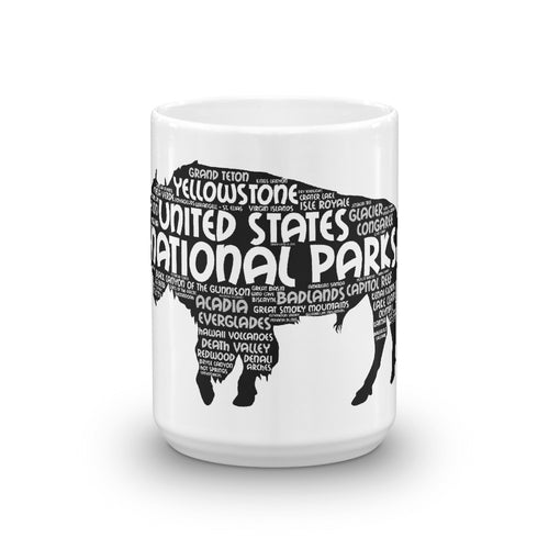 63 National Park Bison Mug