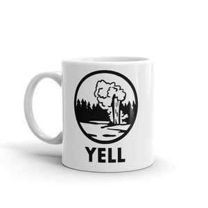 Yellowstone National Park Logo Mug