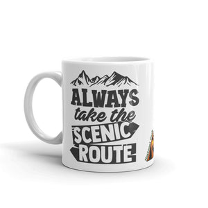 Take the Scenic Route Mug