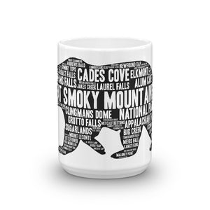 Great Smoky Mountains Bear Mug
