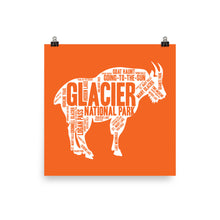 Load image into Gallery viewer, Glacier National Park Poster / Glacier National Park Print / National Park Travel Poster