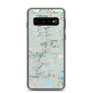 Yellowstone Map Samsung Case
