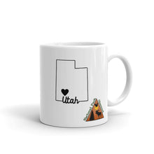 Load image into Gallery viewer, Zion National Park Line Logo Mug