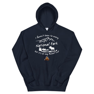 National Parks are on my Bucket List T-Shirts Hooded Sweatshirt