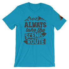 Load image into Gallery viewer, Always take the Scenic Route Shirt