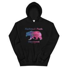 Load image into Gallery viewer, National Park Obsessed Bear Hoodie