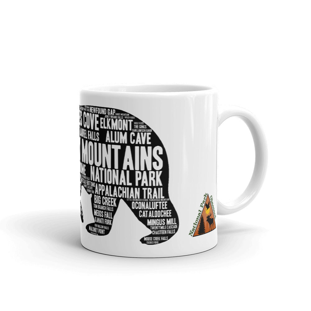 Great Smoky Mountains Bear Mug