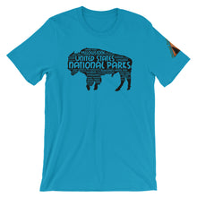 Load image into Gallery viewer, 62 National Parks Bison in Black Shirt