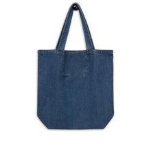Load image into Gallery viewer, Crater Lake Shield Organic denim tote bag