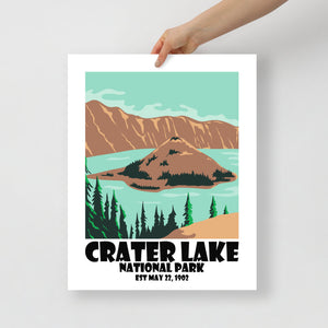 Crater Lake Poster