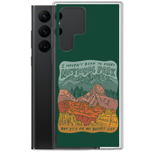 Load image into Gallery viewer, &quot;National Parks are on my Bucket List&quot; Samsung Case