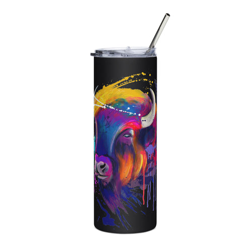 Bison Head Stainless steel tumbler