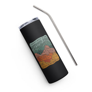 "National Parks are on my Bucket List" Stainless steel tumbler