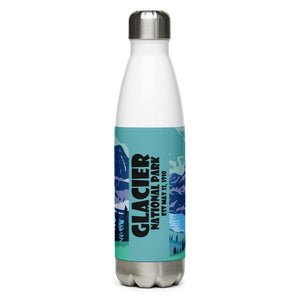 Glacier National Park Stainless Steel Water Bottle