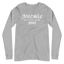 Load image into Gallery viewer, Yosemite with customizable year Long Sleeve Shirt