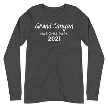 Load image into Gallery viewer, Grand Canyon with customizable year Long Sleeve Shirt