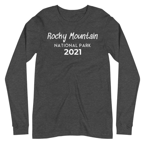 Rocky Mountain with customizable year Long Sleeve Shirt
