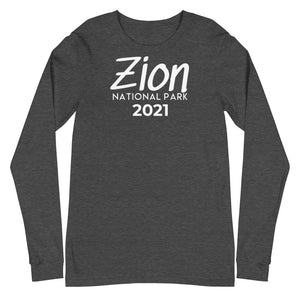 Zion with customizable year Long Sleeve Shirt