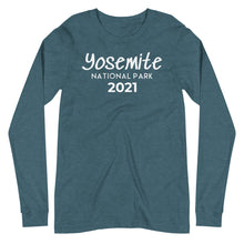 Load image into Gallery viewer, Yosemite with customizable year Long Sleeve Shirt