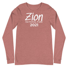 Load image into Gallery viewer, Zion with customizable year Long Sleeve Shirt