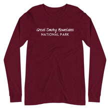 Load image into Gallery viewer, Great Smoky Mountains National Park Long Sleeve