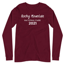 Load image into Gallery viewer, Rocky Mountain with customizable year Long Sleeve Shirt