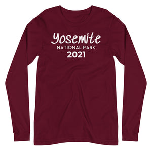 Yosemite with customizable year Long Sleeve Shirt
