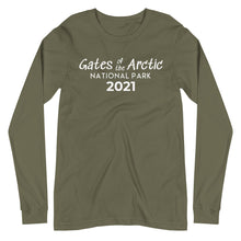 Load image into Gallery viewer, Gates of the Arctic with Customizable Year Long Sleeve Tee