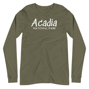 Acadia National Park Long Sleeve Tee