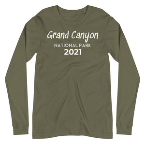 Grand Canyon with customizable year Long Sleeve Shirt