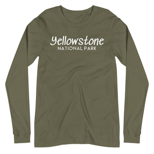 Yellowstone National Park Long Sleeve