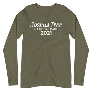 Joshua Tree with customizable year Long Sleeve Shirt