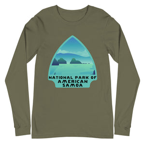 National Park of American Samoa Long Sleeve Tee ( American Samoa National Park)