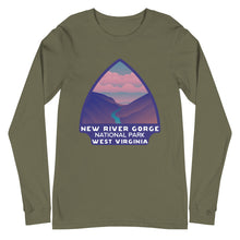 Load image into Gallery viewer, New River Gorge National Park Long Sleeve Tee