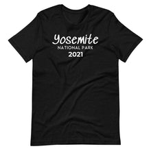 Load image into Gallery viewer, Yosemite with customizable year Short Sleeve T-Shirt