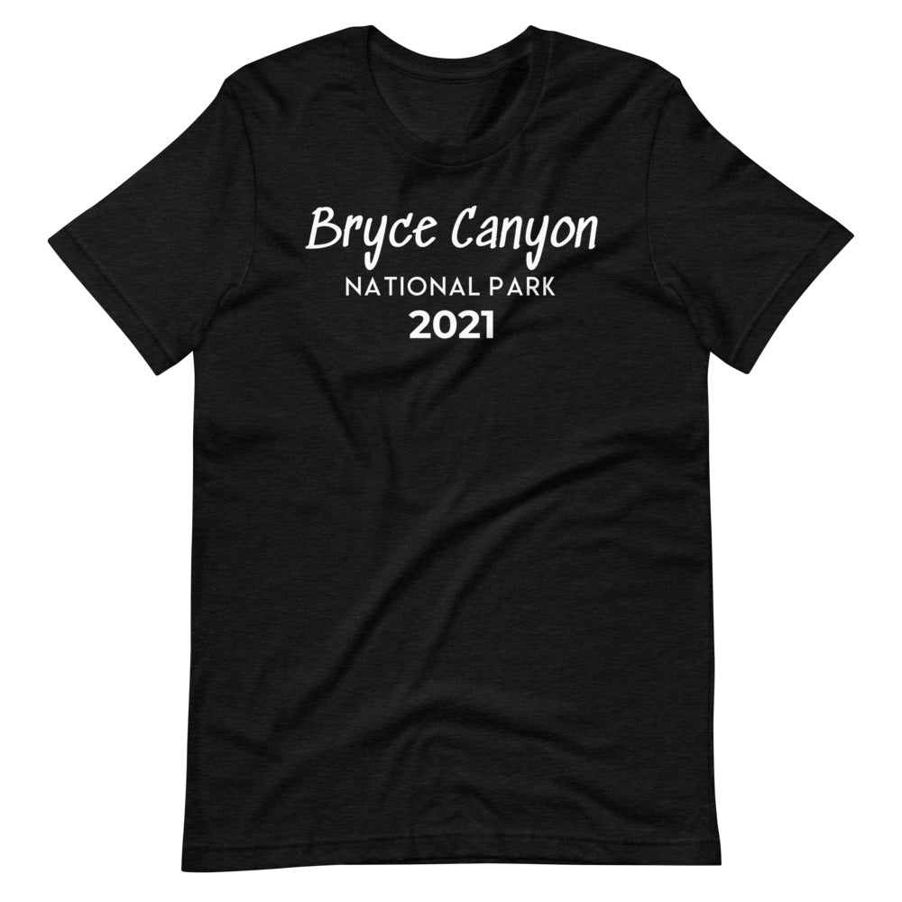 Bryce Canyon with customizable year Short Sleeve T-Shirt