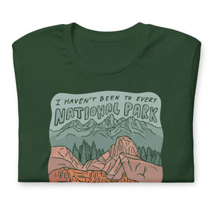 "National Parks are on my Bucket List" T-Shirt