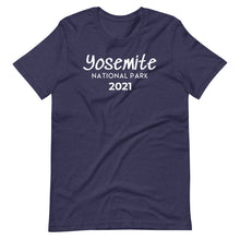 Load image into Gallery viewer, Yosemite with customizable year Short Sleeve T-Shirt