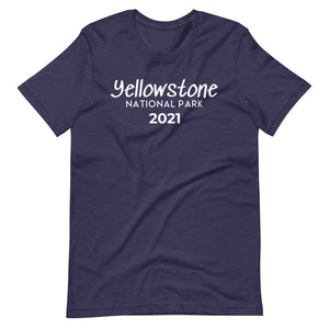 Yellowstone with customizable year Short Sleeve T-Shirt