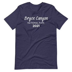 Bryce Canyon with customizable year Short Sleeve T-Shirt
