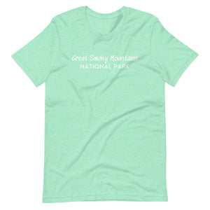 Great Smoky Mountains National Park Short Sleeve T-Shirt