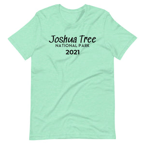 Joshua Tree with customizable year Short Sleeve T-Shirt