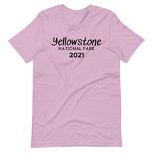 Load image into Gallery viewer, Yellowstone with customizable year Short Sleeve T-Shirt