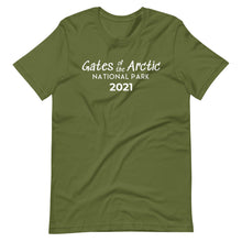 Load image into Gallery viewer, Gates of the Arctic with Customizable Year T-Shirt