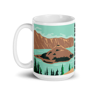 Crater Lake Glossy Mug